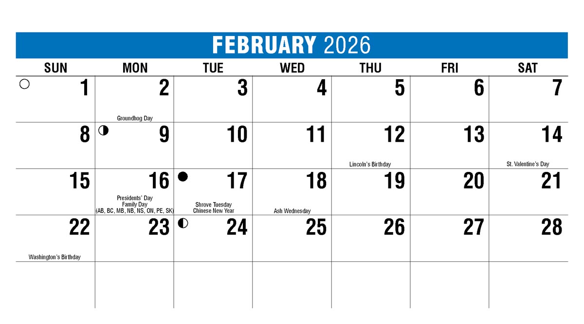 Galleria Scenes of America Promotional Desk Calendar (Eng) - 2026
